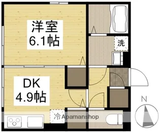 プレスト【2階】の間取り