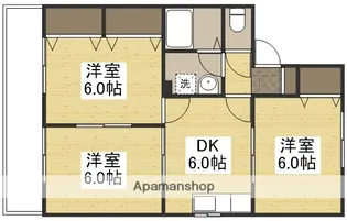 あくらコーポ B【1階】の間取り