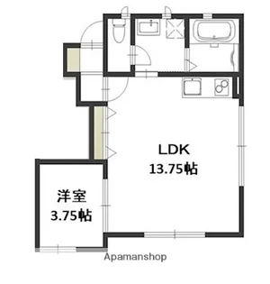CITY GRANDE【1階】の間取り
