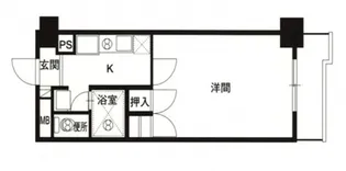 恒和レジデンス【11階】の間取り