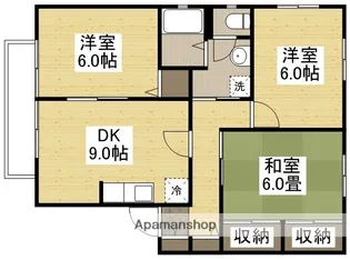 ロイヤルガーデンA【1階】の間取り