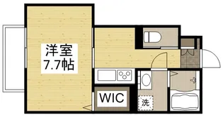 ヴィレッジ ド ルシオル【1階】の間取り