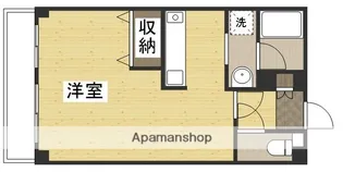 ジュメル倉敷【1階】の間取り