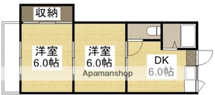 泉コーポ【203号室】の間取り