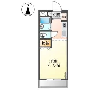 トレヴィアン【00203号室】の間取り