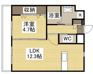 アンティカベラカーサ【2階】の間取り