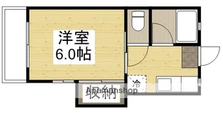 コーポもりや【201号室】の間取り