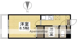 ウェーブレジデンス中仙道B棟【2階】の間取り