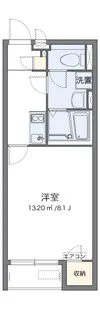 クレイノフジサキⅣ【2階】の間取り