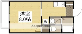 ステップインタケチ【203号室】の間取り