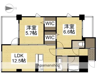 SERENA MRUNOUCHI【4階】の間取り