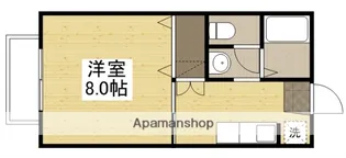 アルバビエントC【1階】の間取り
