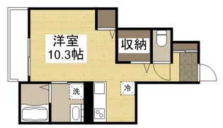 セキドア【1階】の間取り