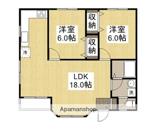 センチュリー山崎【2階】の間取り