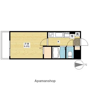 ウェーブレジデンス原尾島Ⅲ【1階】の間取り
