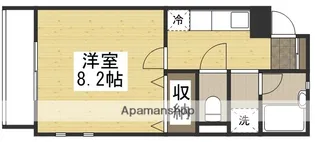 プレステージ高島(北棟)【1階】の間取り