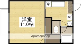 ドムスフローラ F棟【2階】の間取り