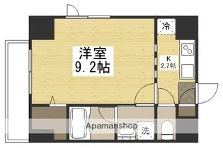 THE MODERN 桑田町【6階】の間取り