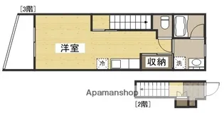 クレル瀬戸N棟【3階】の間取り