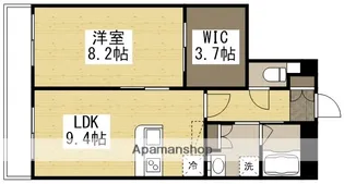 スカイヒルズ【3階】の間取り