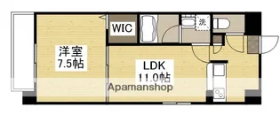 サウスイン西市【5階】の間取り