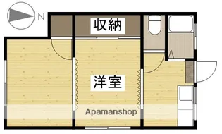 サウスイーストオタミ【201号室】の間取り