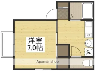 黒住コーポ【2階】の間取り