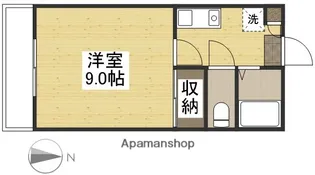 フォーバスIII【2階】の間取り