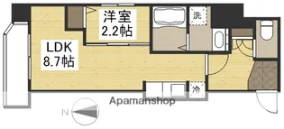 月光 幸町【9階】の間取り