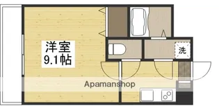 VENT VERT【6階】の間取り