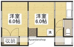 十日市アパート【2階】の間取り