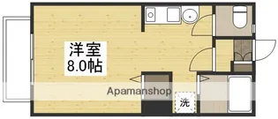 グローバルITSUWA【102号室】の間取り