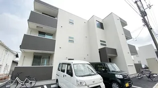 岡山県岡山市北区富田【アパート】の外観