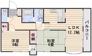 メゾン表町【7階】の間取り