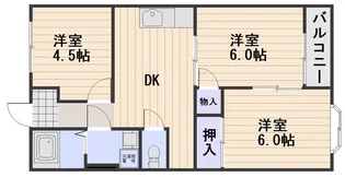 リレイズ葉月Ⅰ【1階】の間取り