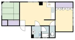 ナカヒトビル【4F号室】の間取り