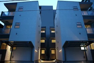 岡山県岡山市北区東島田町2丁目【アパート】の外観