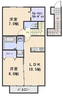 ビューラー百花【2階】の間取り