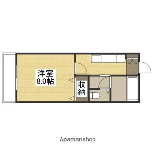 リバージュ平井【2階】の間取り