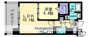 ハアラン国体町【8階】の間取り