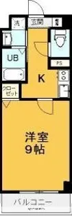 マリベール多聞【1階】の間取り