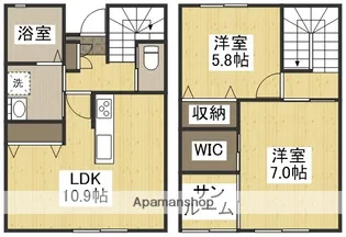 SALIENTE【1階】の間取り