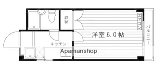 コーポみずしま【305号室】の間取り