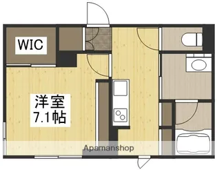 シャーメゾン・グラン七日市【1階】の間取り