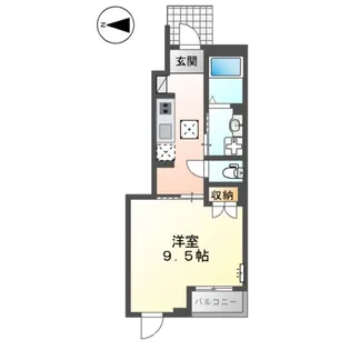ウィステリアⅢ【1階】の間取り