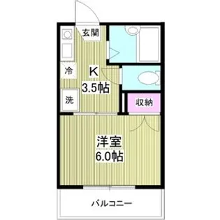 アルトハイデI【207号室】の間取り