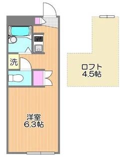 FOREVER RESIDENCE IMAⅢ【104号室】の間取り