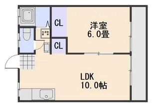 シルクハウス A棟【1階】の間取り