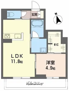 パルテ ソノーレ【3階】の間取り