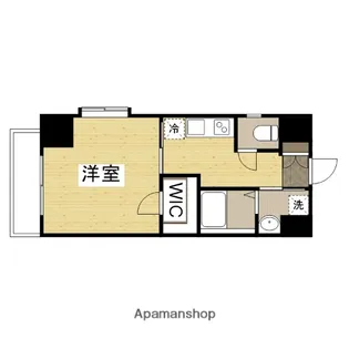 WILLDO倉敷昭和【706号室】の間取り